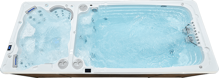 Hydropool dobbeltzone swim spa